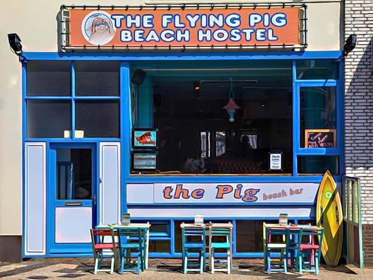 The Flying Pig Beach Hostel, Ages 18 - 40 Нордвейк-ан-Зее Экстерьер фото